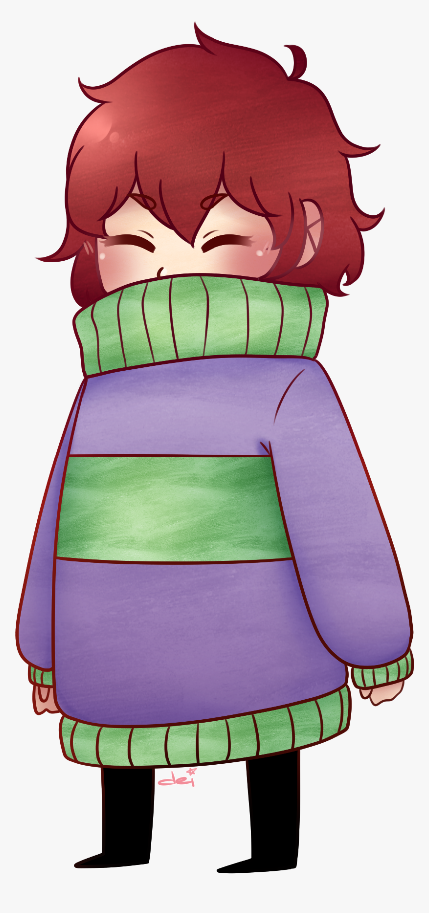 Chibi Sweater Sasori Now Available On My Redbubble - Cartoon, HD Png Download