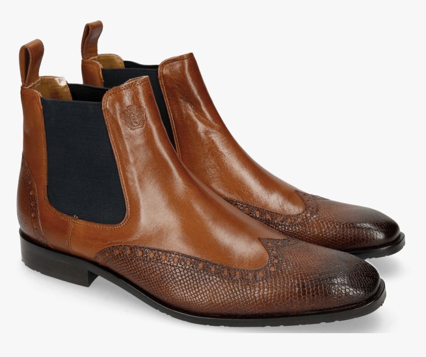 Ankle Boots Xander 3 Venice Python Mid Brown - Melvin & Hamilton, HD Png Download