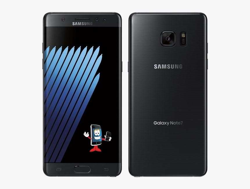 Note 7 Fe Black, HD Png Download