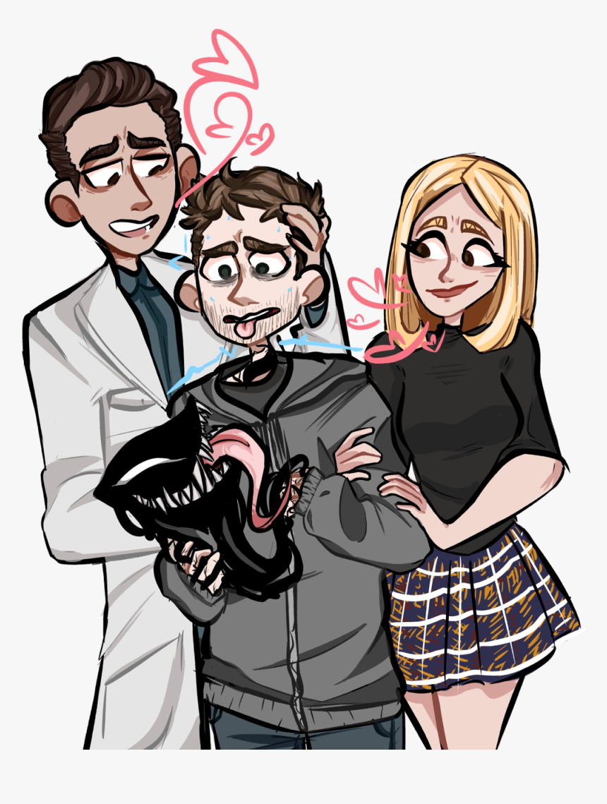 Michelle Williams, Tom Hardy, And Venom Image - Eddie X Anne Venom, HD Png Download