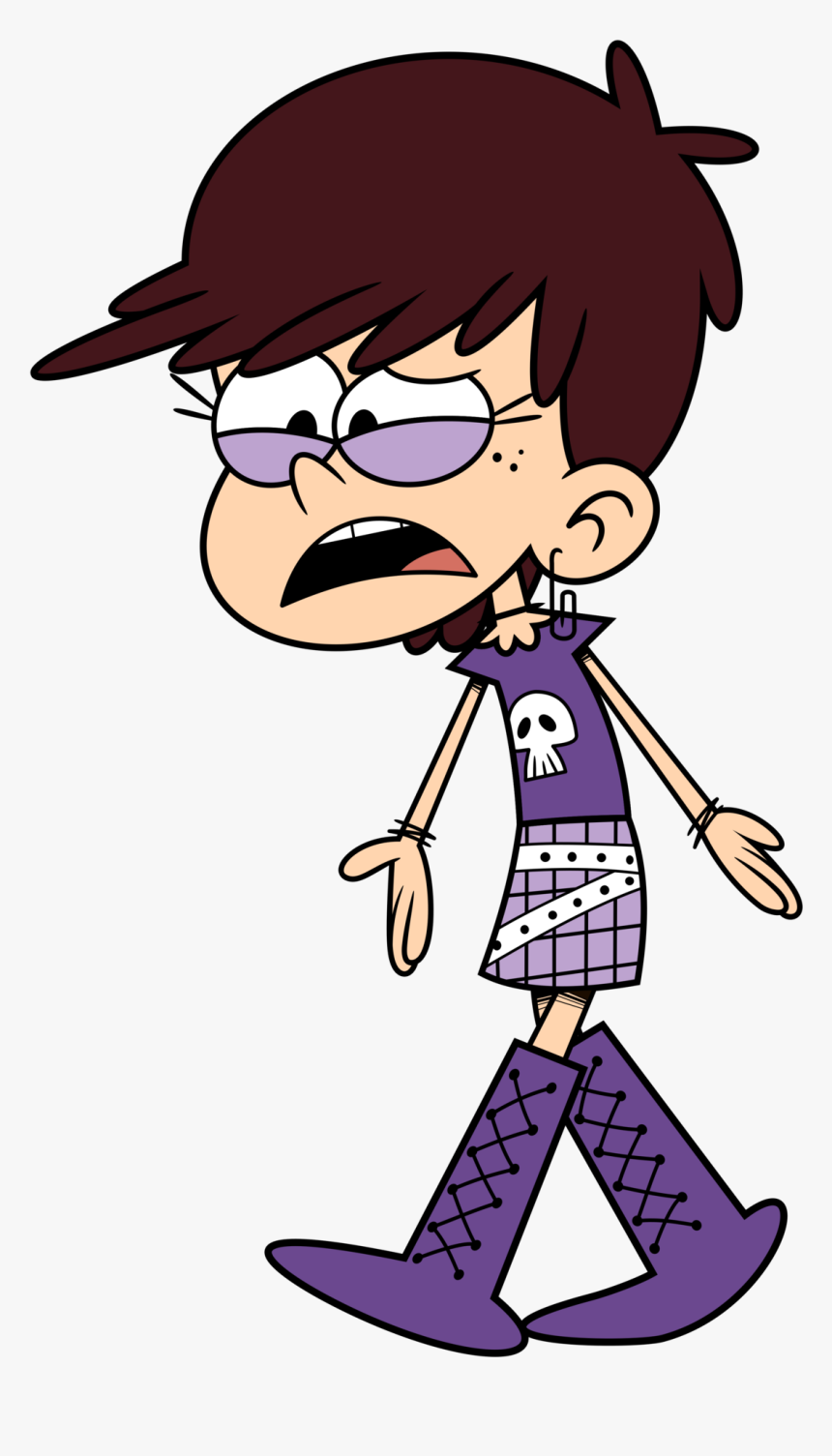 Season 1 Episode 18a - Loud House Luna Loud, HD Png Download