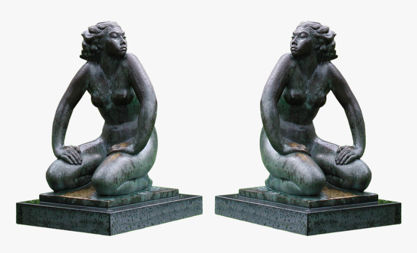 Statue, Marble, Woman, Naked, Sculpture, Art, Monument - Sculpture, HD Png Download