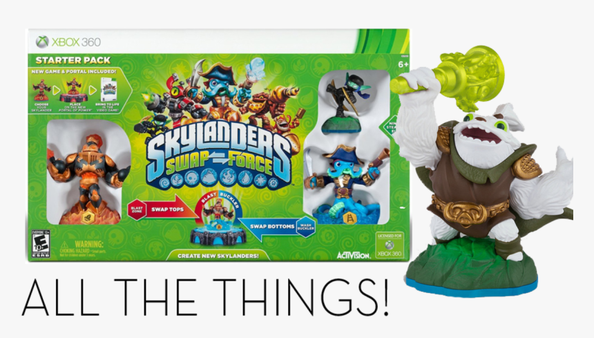 Skylanders Swap Force Xbox 360, HD Png Download