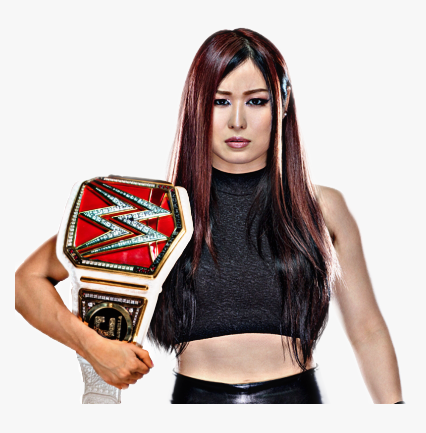 #freetoedit #ioshirai Io Shirai Heel Raw Womens Championship - Io Shirai Raw Women's Championship, HD Png Download