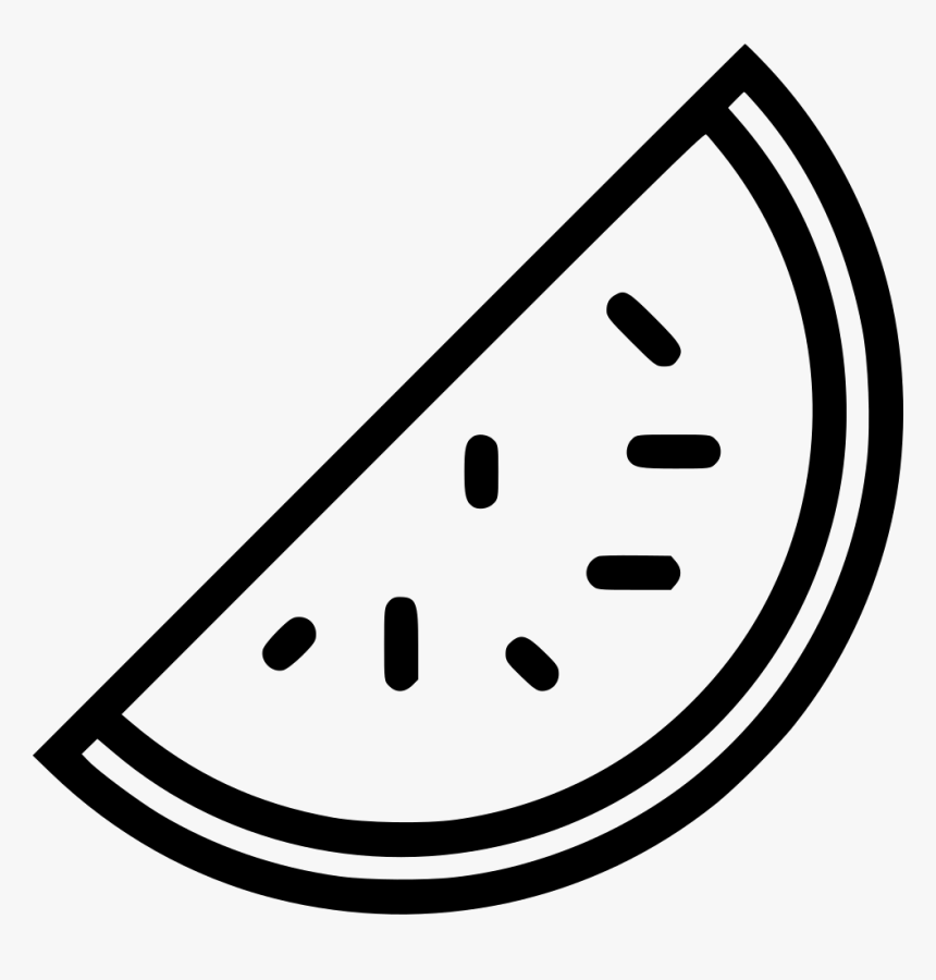 Melon Breakfast Meal Dinner Fast - Melon Icon, HD Png Download