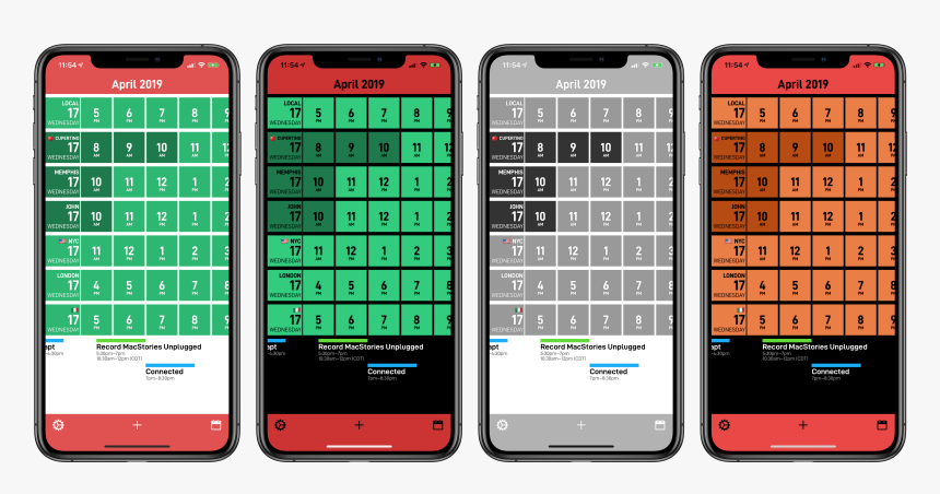 Some Of The Theme Options Available In Calzones - Iphone, HD Png Download