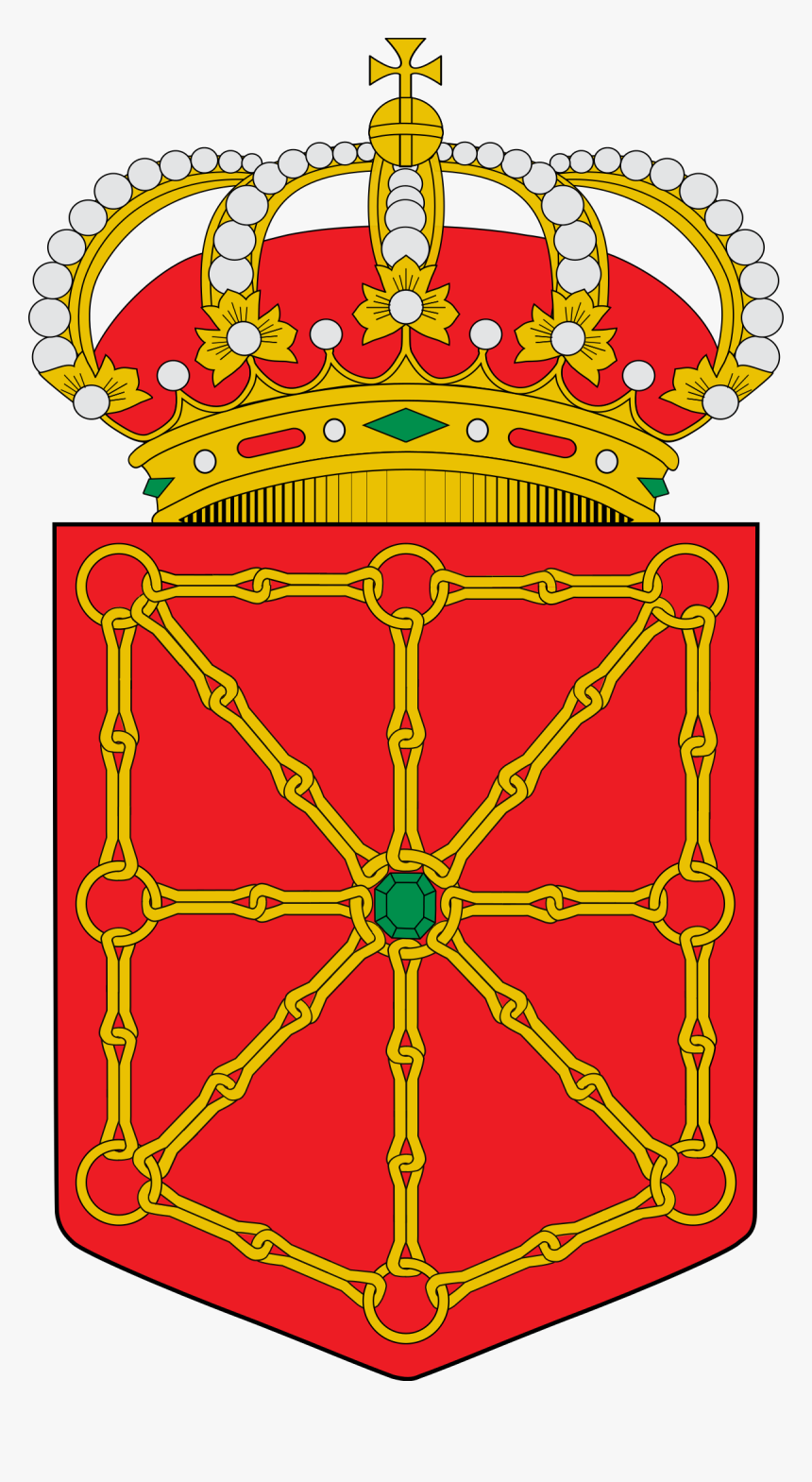 Escudo Bandera De Navarra, HD Png Download
