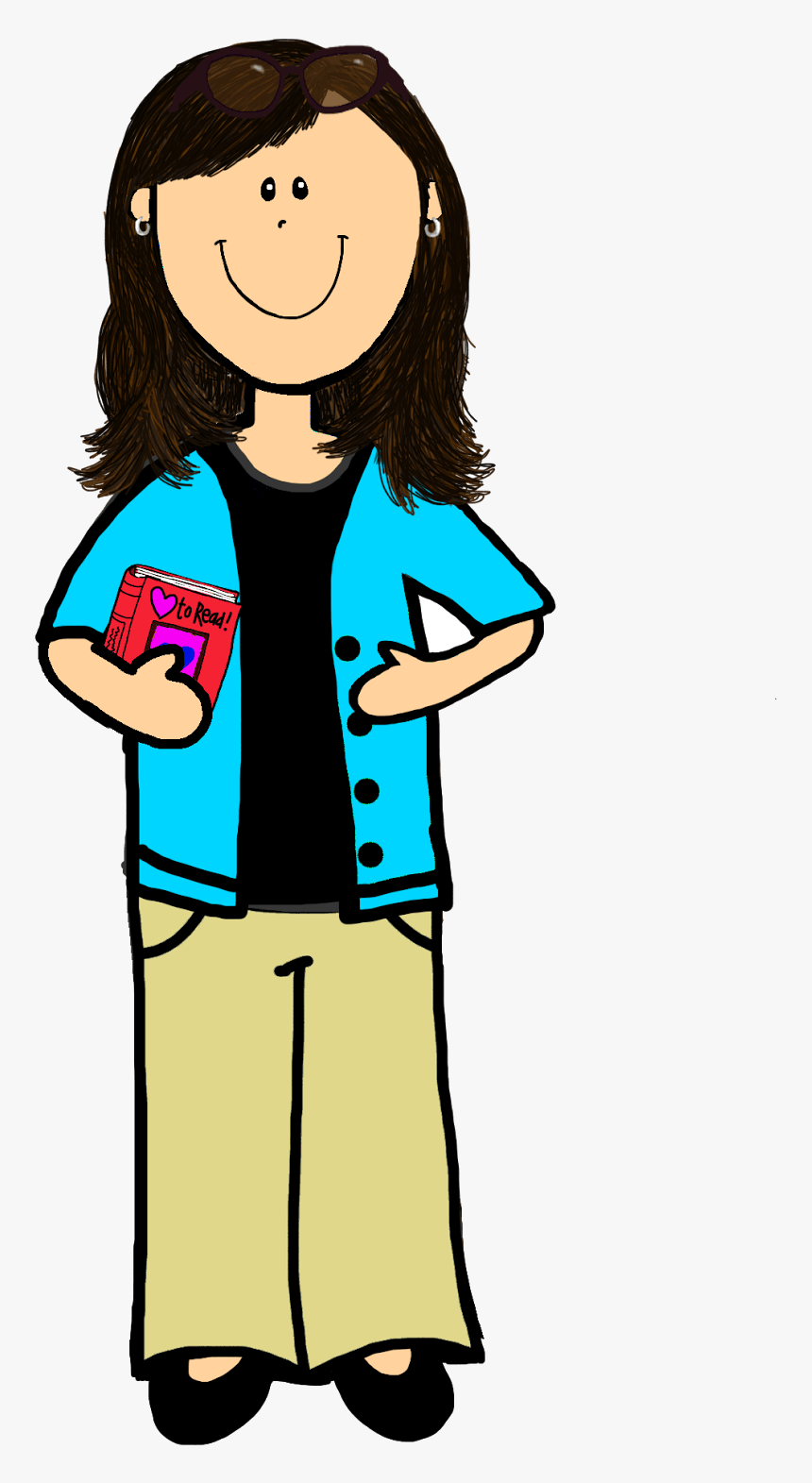 Teach Cliparts - Teacher Clipart, HD Png Download