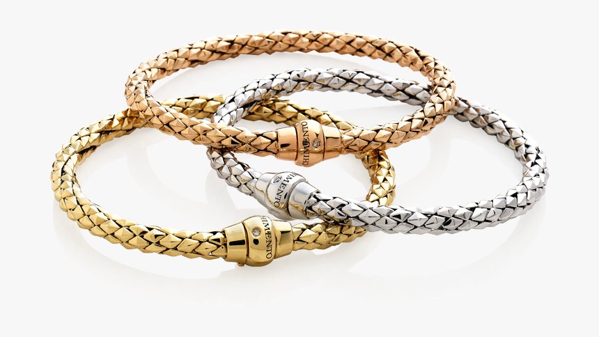 Pulseras Oro Rosa Oro Blanco - Bracciali Chimento Oro, HD Png Download