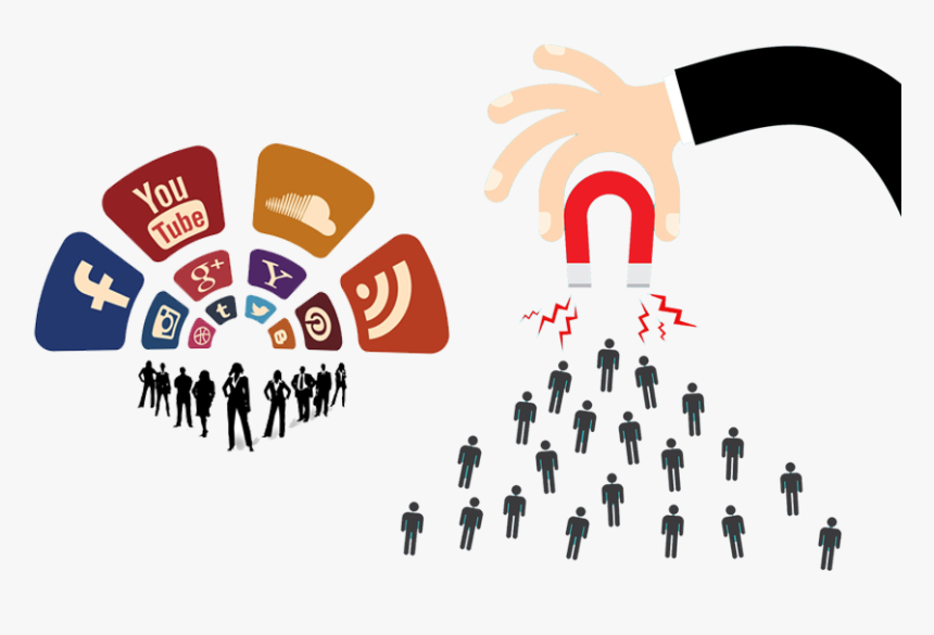Get More Clients , Png Download - Social Media Increase Your Visibility, Transparent Png