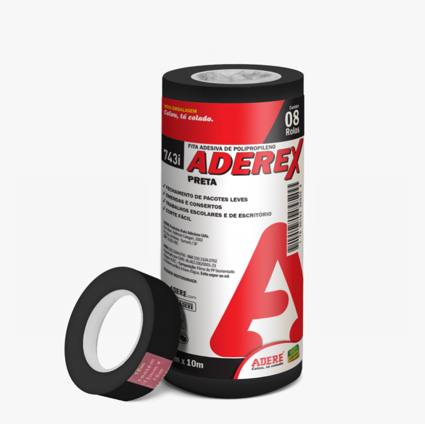 Cinta Aderex Color - Label, HD Png Download