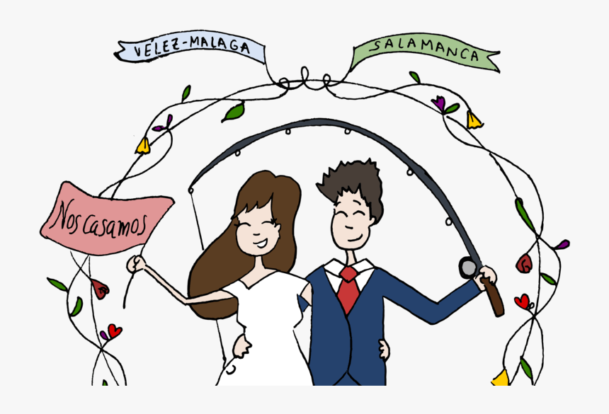 Eva & Ángel - Cartoon, HD Png Download