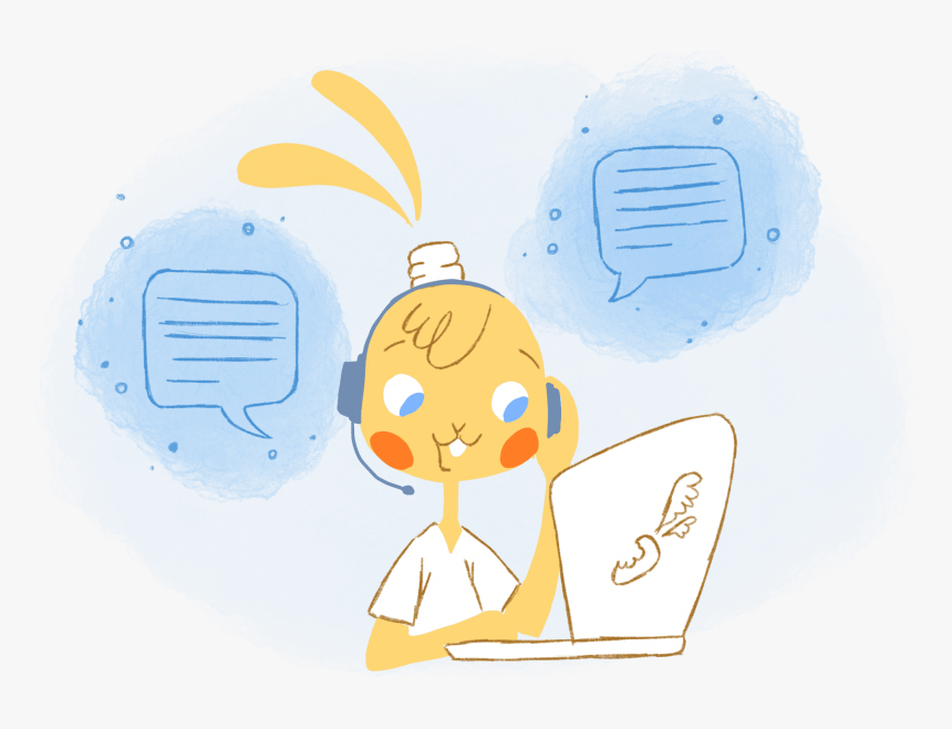 Contact Us - Illustration, HD Png Download