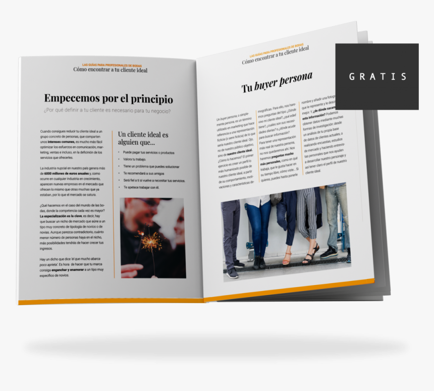 Como Encontrar A Tu Cliente Ideal Si Eres Profesional - Brochure, HD Png Download
