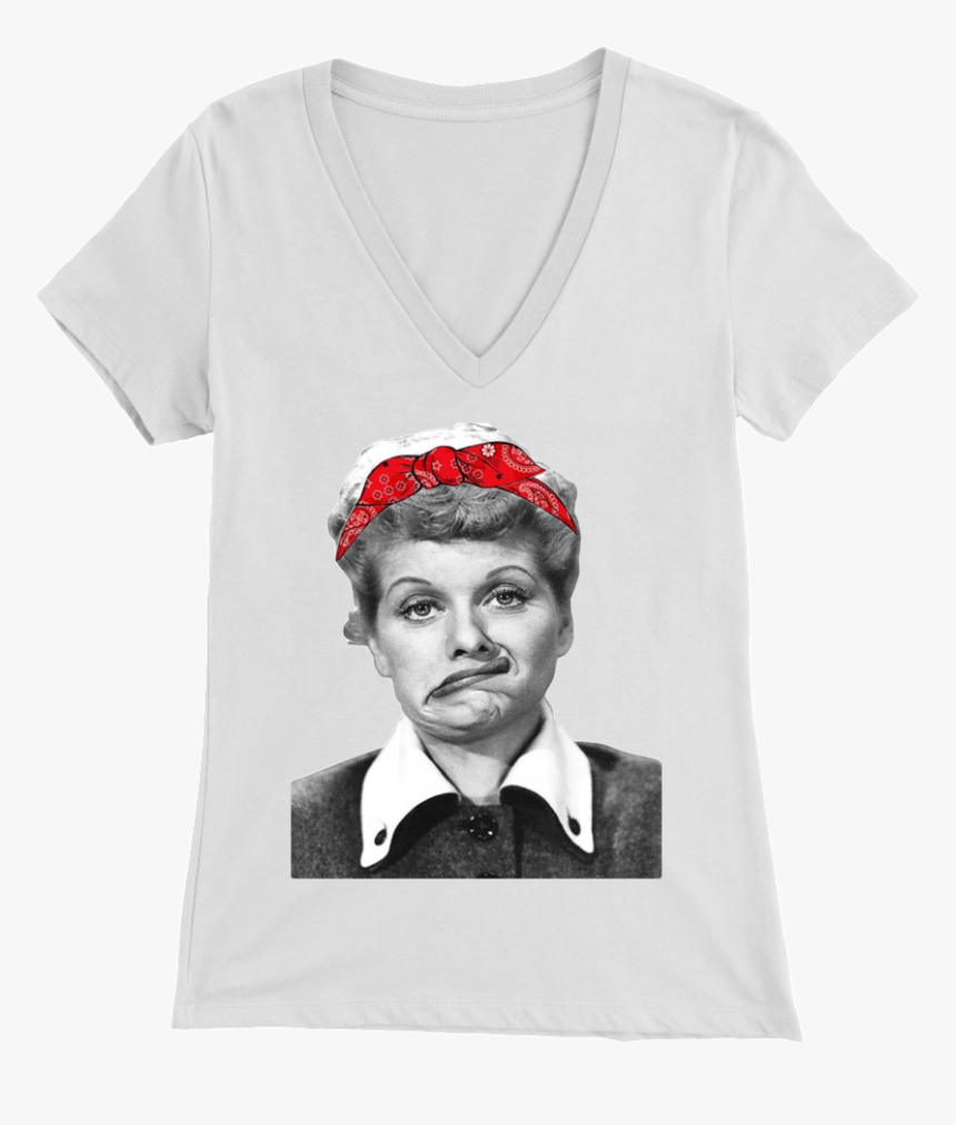 I Love Lucy Red Bandana Tee - Life Took Me To Wisconsin But I Ll Always Be A California, HD Png Download