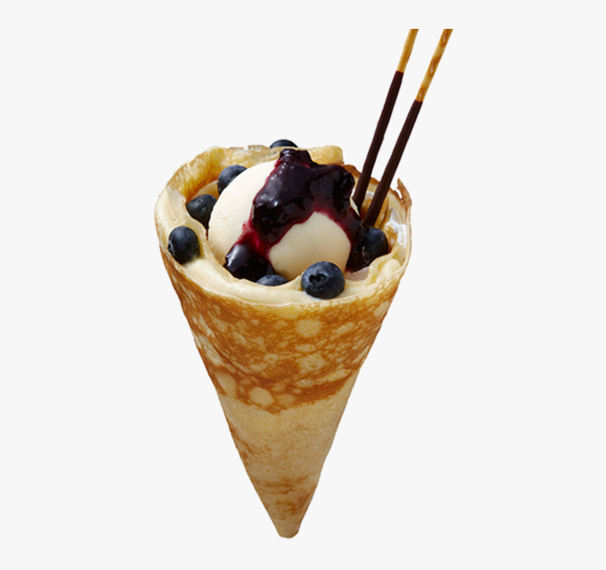 Eight Turn Crepe Sweet - Crepes And Cream Png, Transparent Png
