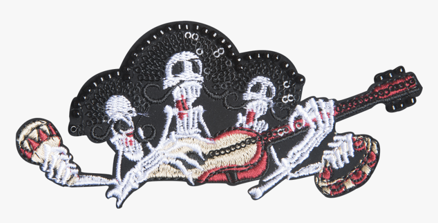 Calaveras Mariachis Png , Png Download - Cross-stitch, Transparent Png