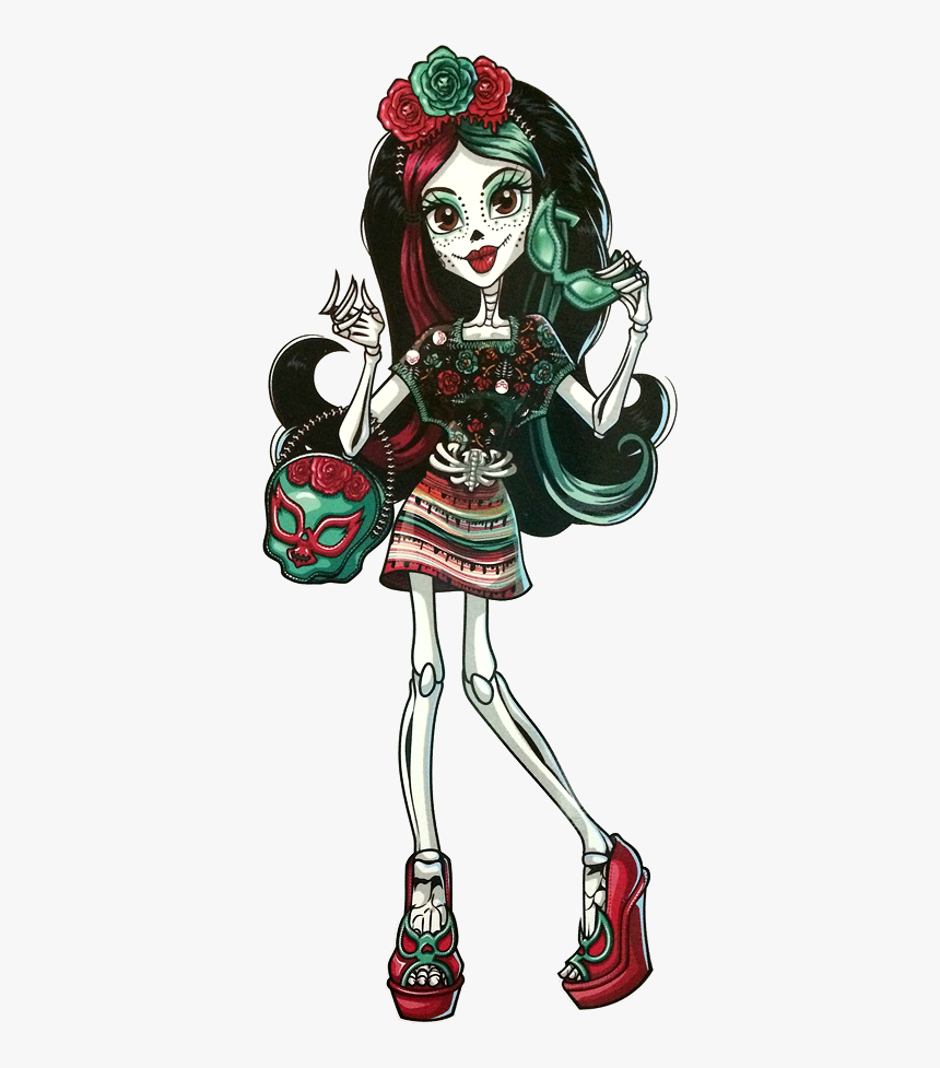 Monster High Cartoon Skelita, HD Png Download