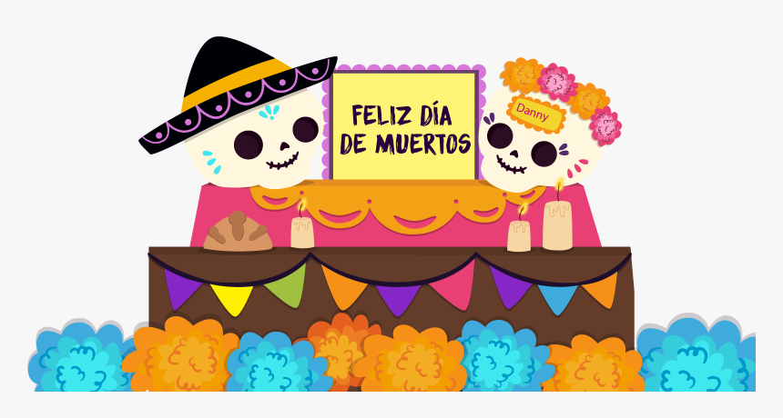 Calaberas Feliz Dia De Muertos, HD Png Download