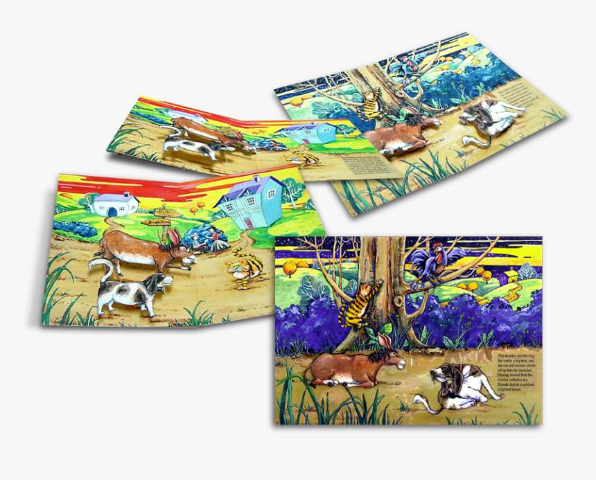 Pop Up Story Book , Png Download - Illustration, Transparent Png