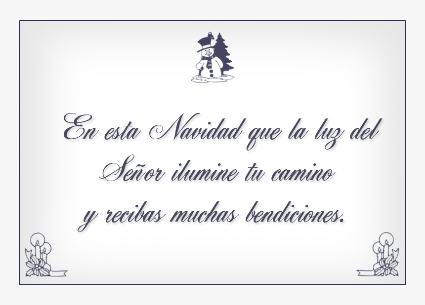 Postales Navideñas - Merry Christmas, HD Png Download