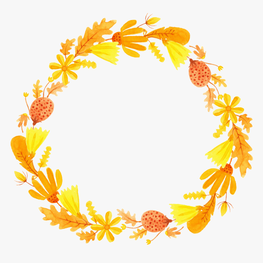 Abeja De Oro De Dibujos Animados De Png Transparente - Gold Floral Design Vector Png, Png Download