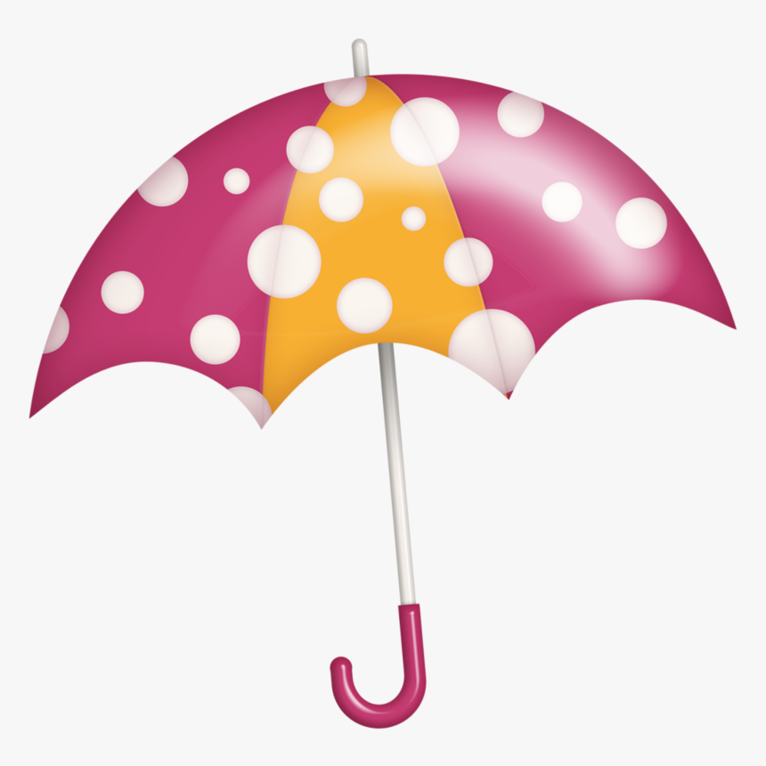 Clip Art For Polkadot Umbrella, HD Png Download