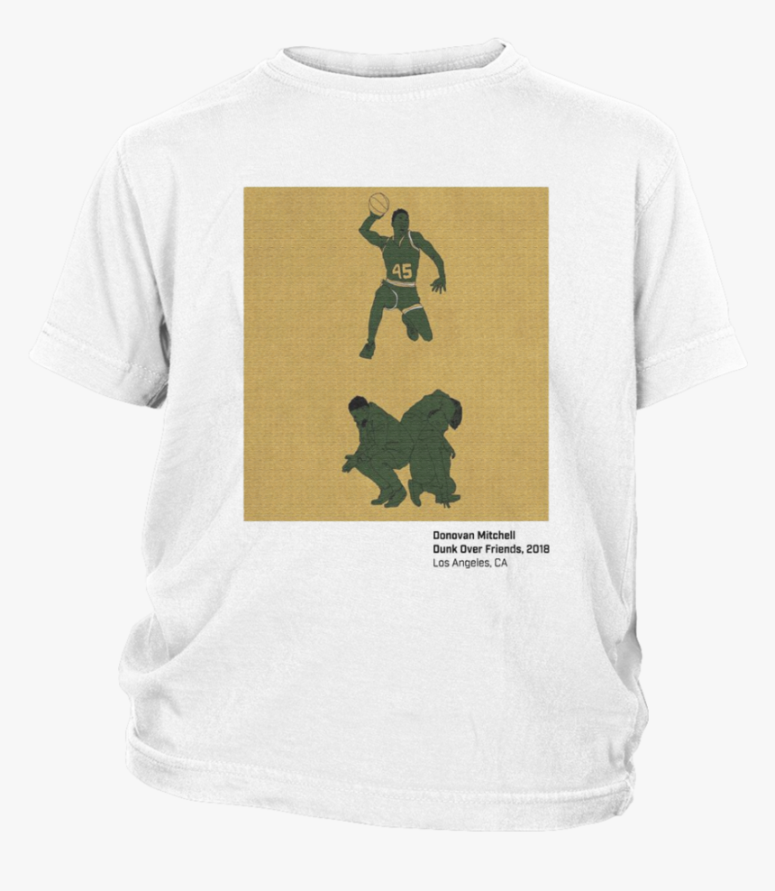 Donovan Mitchell Dunk Over Friends Shirt - Draymond Green Shirt Game 5, HD Png Download
