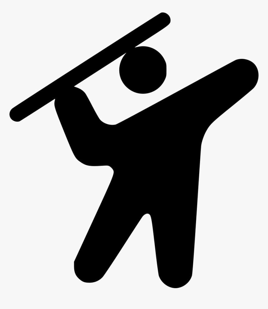 Throwing Javelin - Sign, HD Png Download