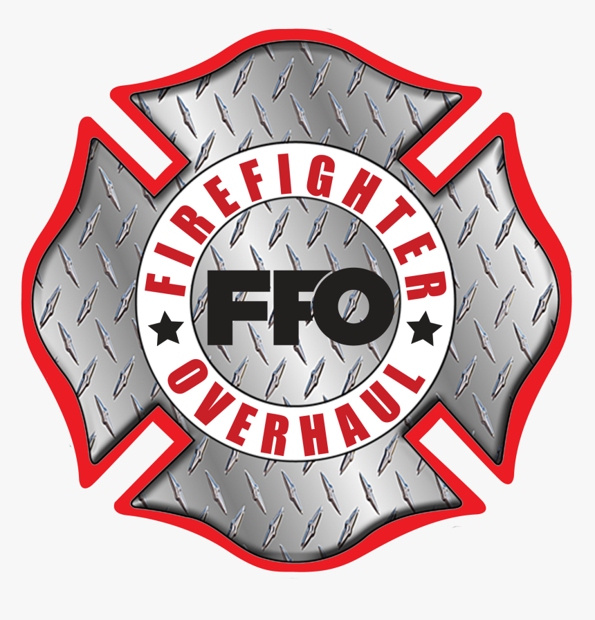Fire Dept Maltese Cross Flames, HD Png Download