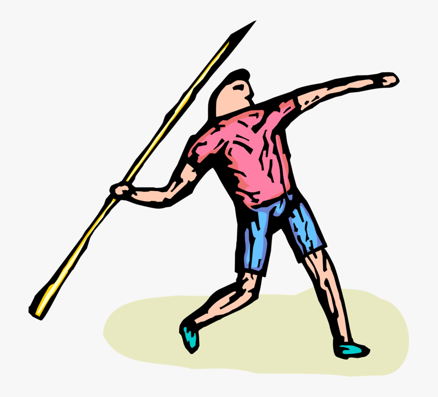 Vector Illustration Of Track And Field Athletic Sport - Illustration, HD Png Download