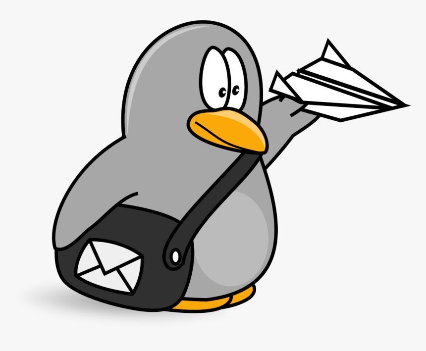 Mail Penguin, HD Png Download