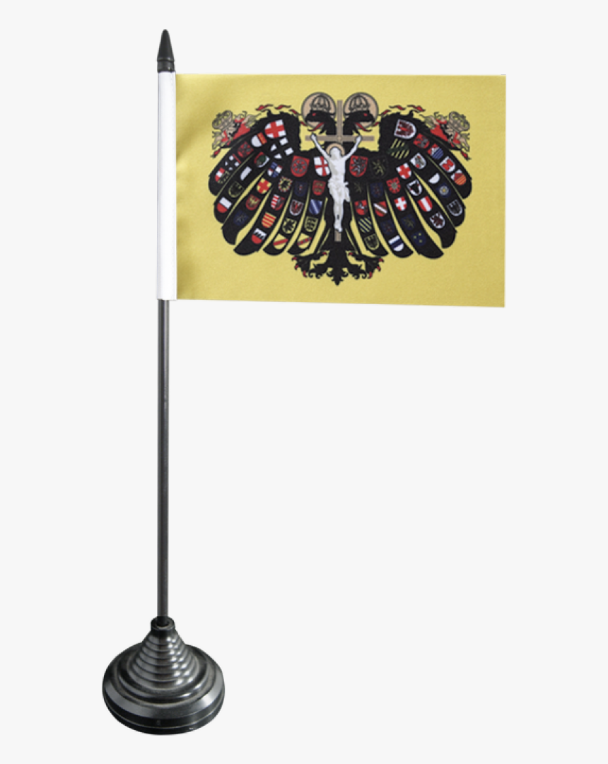 Holy Roman Empire Double-headed Eagle Table Flag - Flag Of The United States, HD Png Download