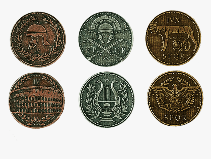 Roman Coin Set - Medieval Coins, HD Png Download