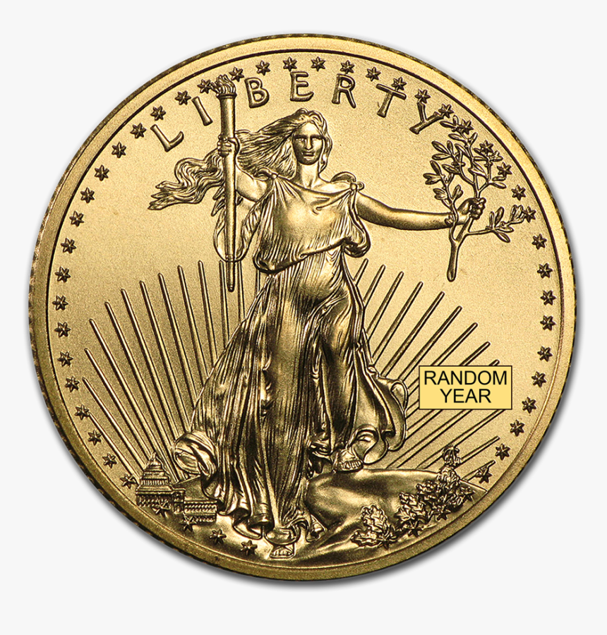 Usa Gold Coin, HD Png Download