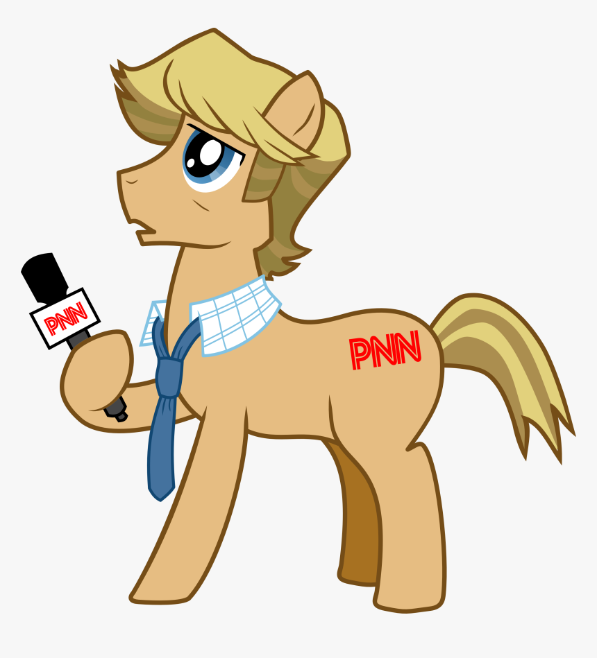 Interview Clipart Reporter Interview - My Little Pony Reporter, HD Png Download