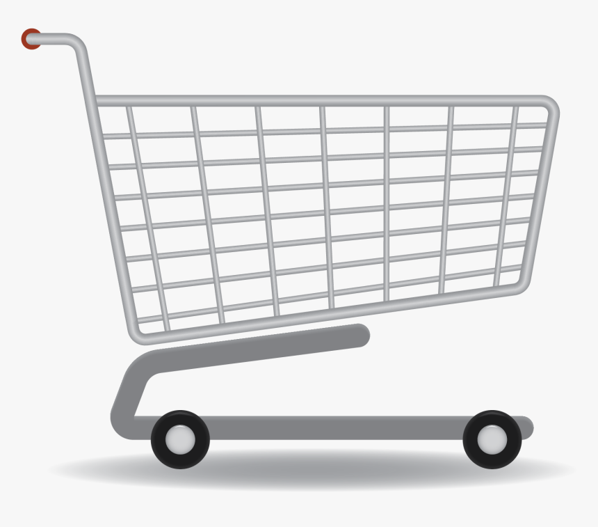 Transparent Background Shopping Cart Png, Png Download