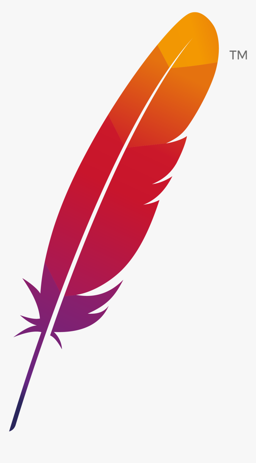 Apache Logo Asf Apache Software Foundation Http Server - Feather Png Clipart, Transparent Png