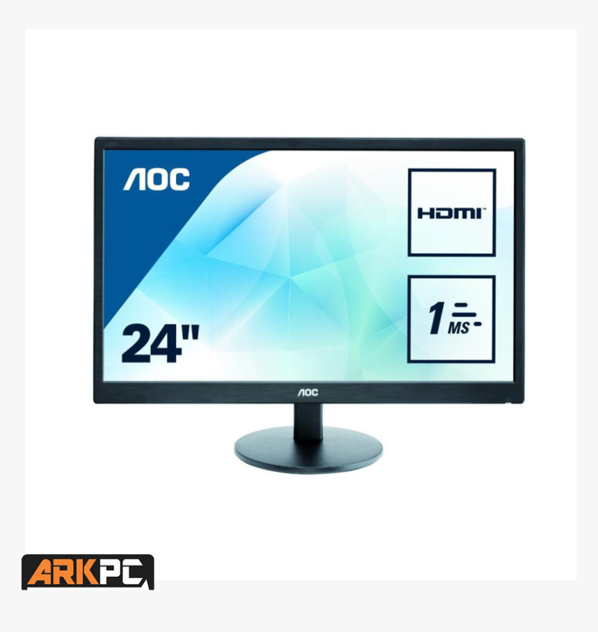 Aoc E2470swh 23.6 Monitor, HD Png Download