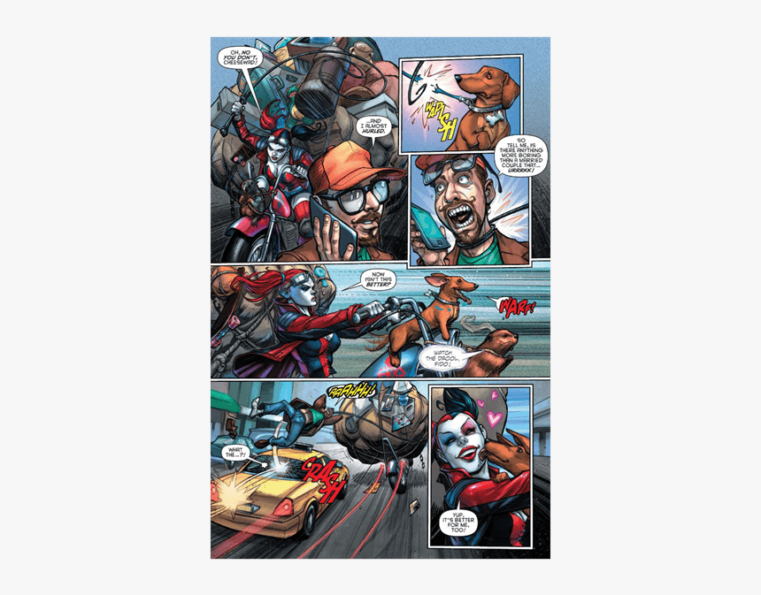 Harley Quinn Comics Hot, HD Png Download
