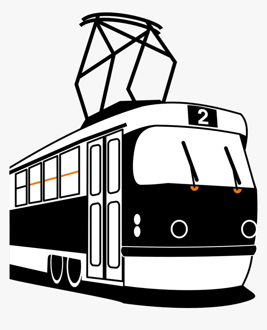 Streetcar Clipart, HD Png Download