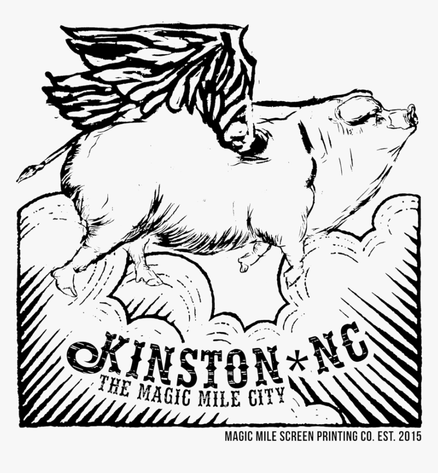 Flyingpigblackscreen 3 - Illustration, HD Png Download