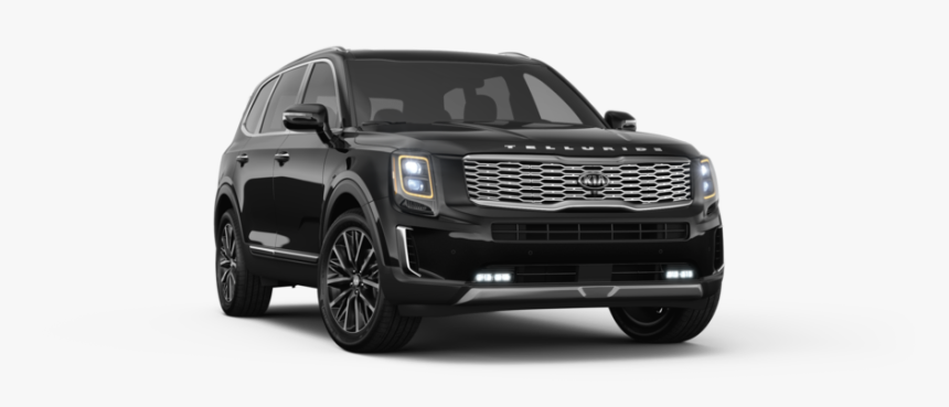 2020 Kia Telluride In Ebony Black - Kia 2019 Suv Models, HD Png Download
