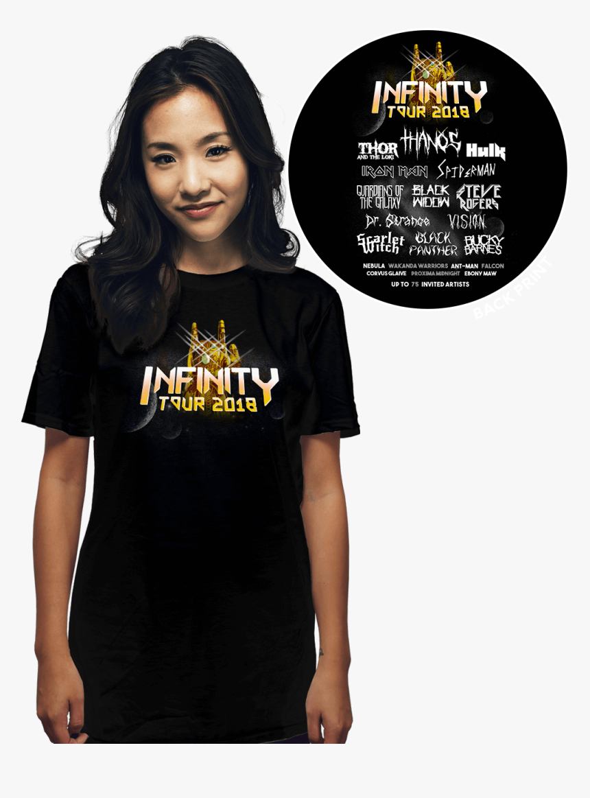 Infinity Tour 2018 Shirt, HD Png Download