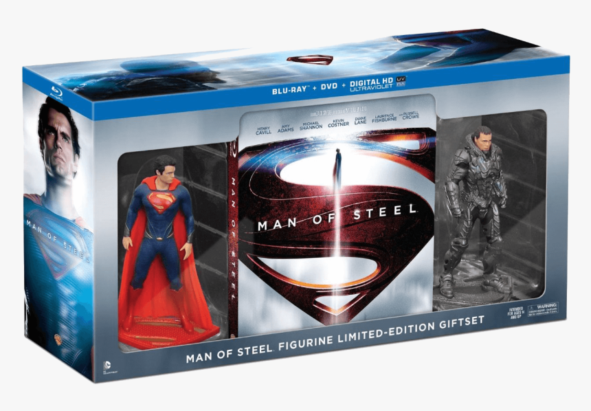 Man Of Steel Set - Wonder Woman Blu Ray Collector's Edition, HD Png Download