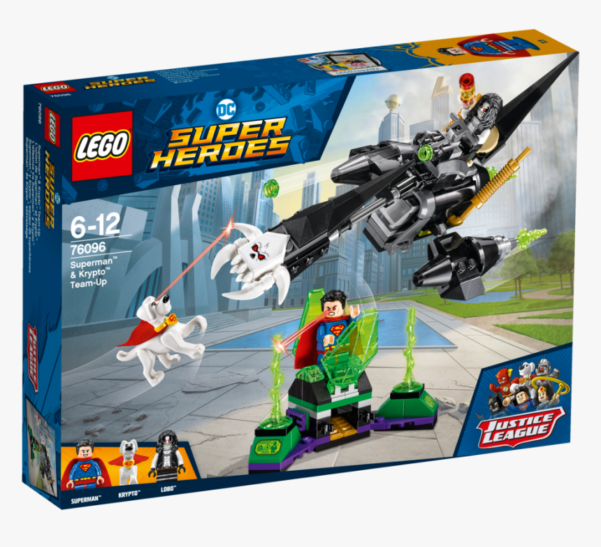 Lego Superman And Krypto Team Up, HD Png Download