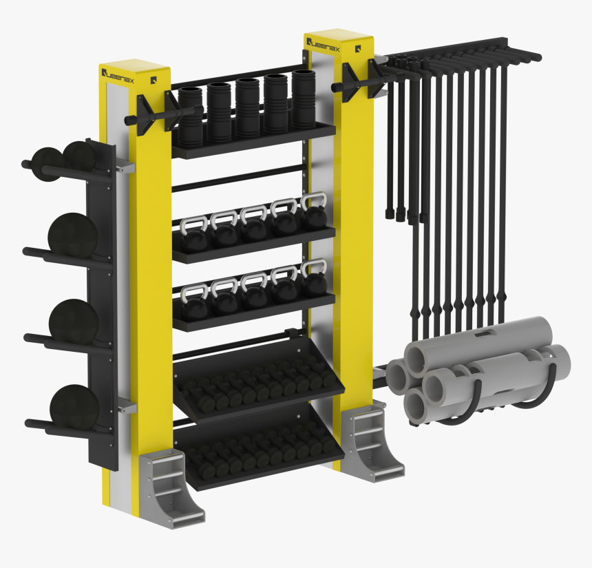 W175 Combo Wall Solution - Weightlifting Machine, HD Png Download