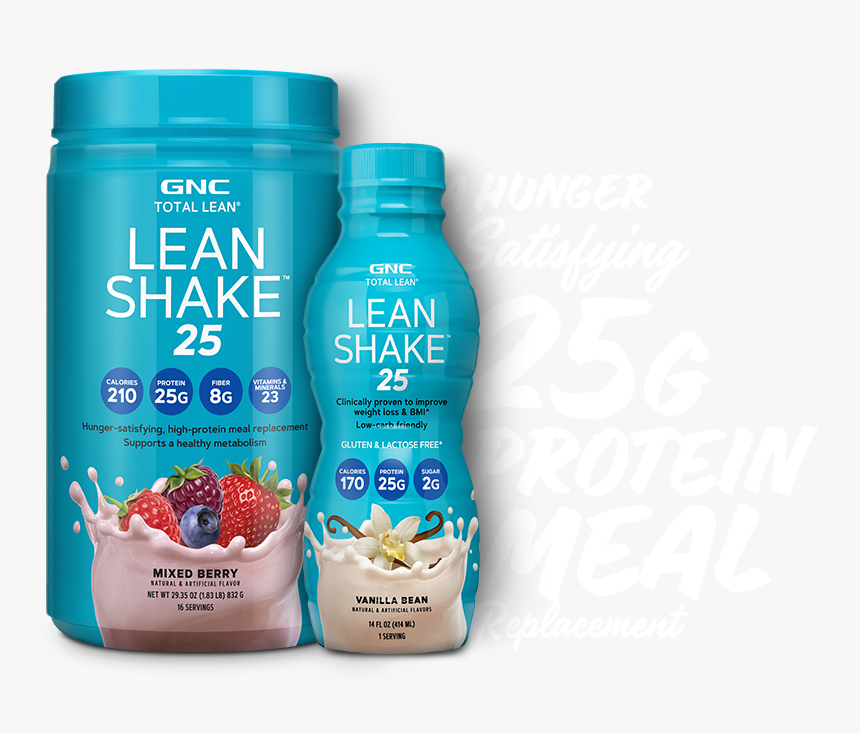 Gnc Lean Shake 25, HD Png Download