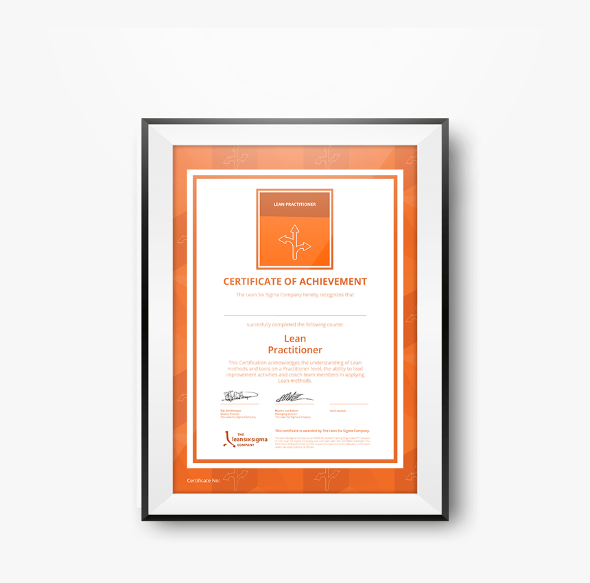 Lean Management & Kaizen Practitioner Zertifikat, HD Png Download