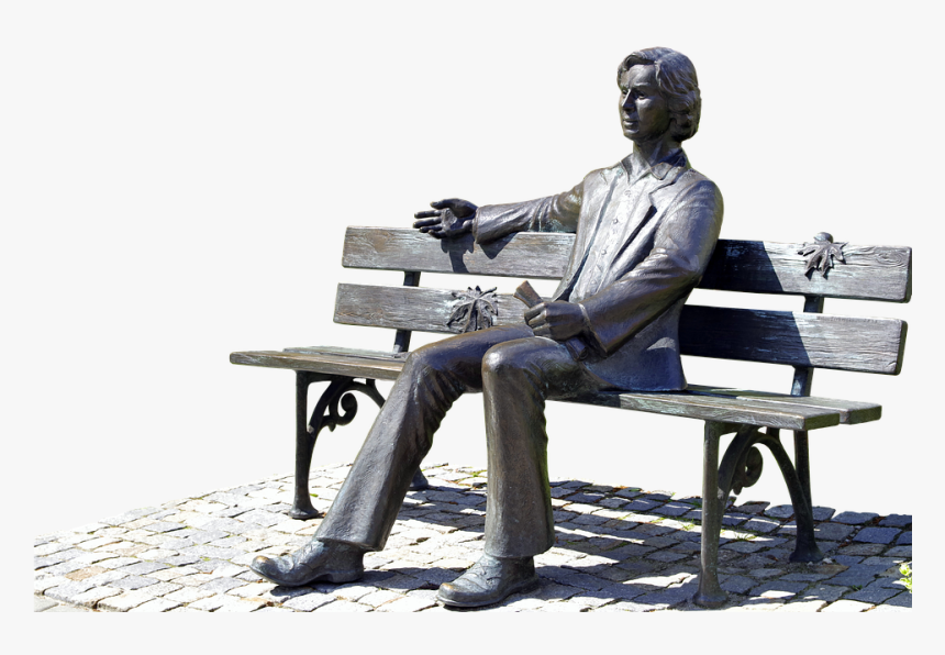 Sculpture, Bench, Sit Down, Bank, Invite, Place, Park - Sitting Place Png, Transparent Png